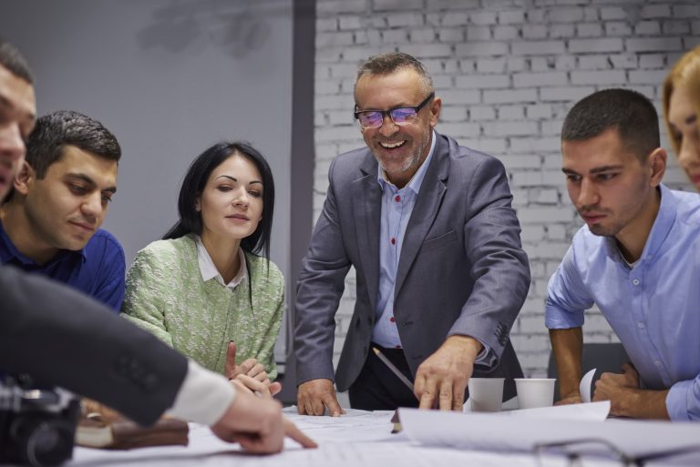 Group,Of,Marketing,Experts,Dressed,In,Formal,Wear,Developing,Advertising